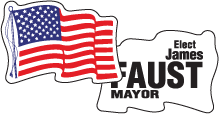 Image of back imprinted american flag.