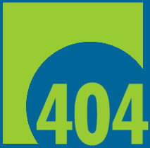 Logo for error 404 - page not found