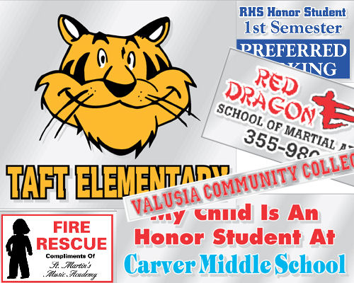 Custom Static Cling Stickers with Clear Liners at discount prices ...